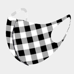 💥⚡️ BIG BLOWOUT ⚡️💥 Print Fashion Mask - White